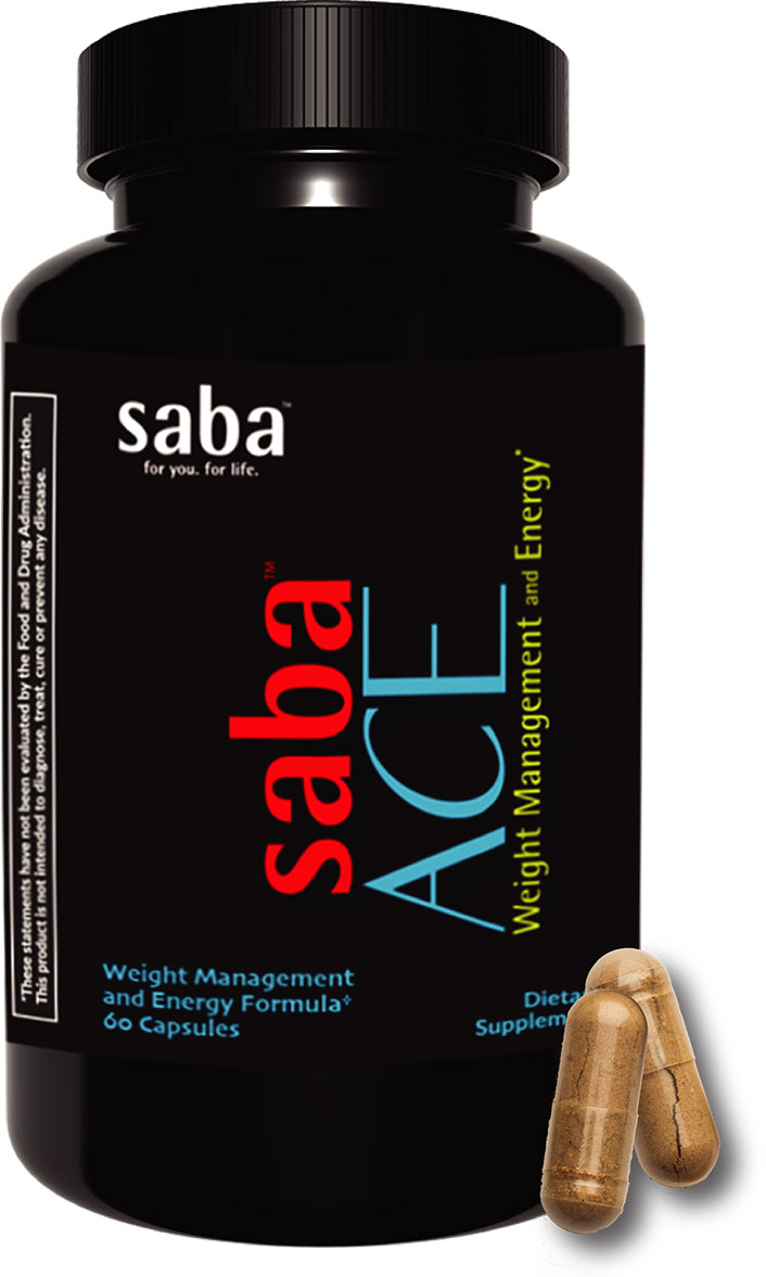 Saba Ace Weight management and energy product.