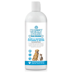Happy paws aloe and oatmeal shampoo 250x250 %28002%29